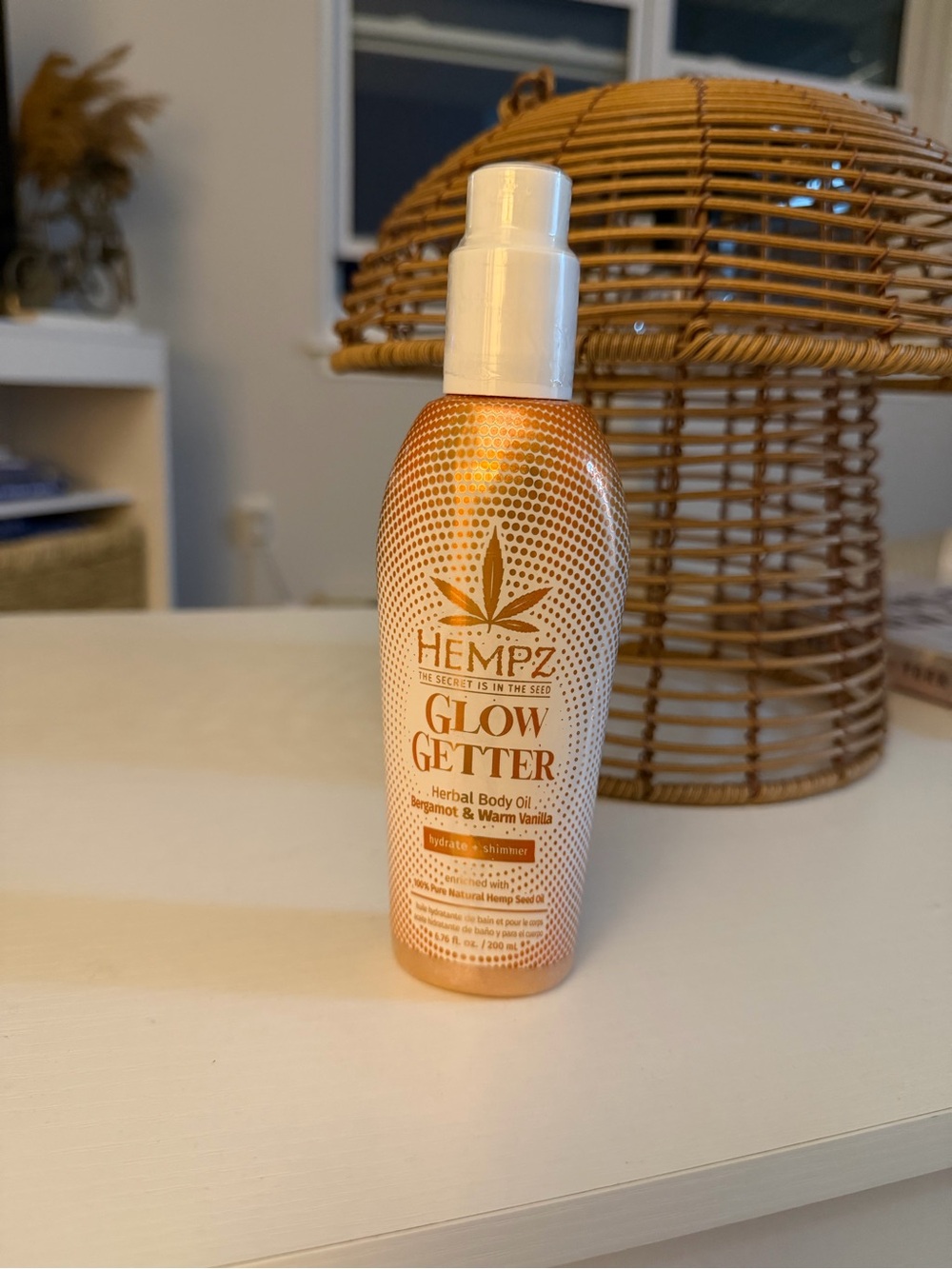 Hempz Glow Getter Herbal Body Oil